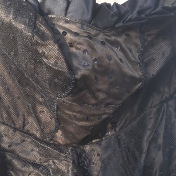 Flamenco Spanish Strapless Costume Gown - Picture 5 of 12